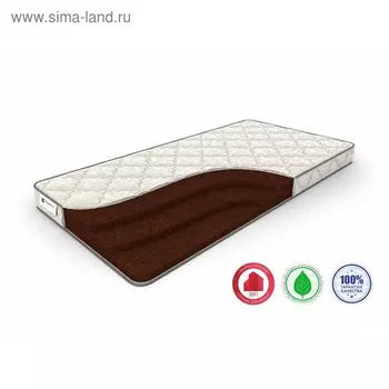 Матрас Orto-9, размер 160 х 195 см, высота 10 см, жаккард