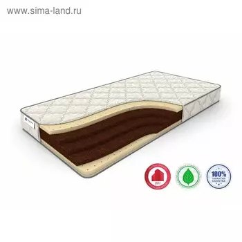 Матрас Orto Soft, размер 160 х 190 см, высота 16 см, жаккард