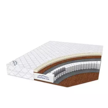 Матрас «Палермо», размер 200х200 см, высота 20 см, жаккард