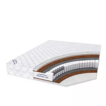 Матрас «Парма», размер 200х200 см, высота 22 см, жаккард