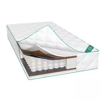 Матрас PREMIUM Cocos Massage, размер 120х200 см, высота 21 см, чехол трикотаж