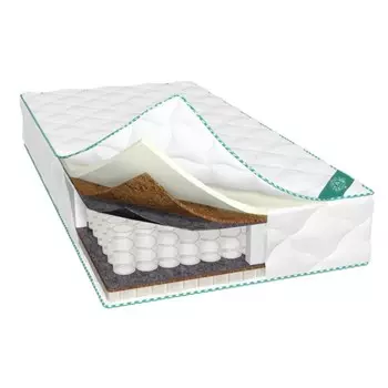 Матрас PREMIUM латекс-кокос, размер 180х200 см, высота 22 см, чехол трикотаж