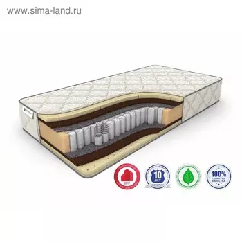 Матрас Prime Medium DS, размер 180 х 190 см, высота 25 см, трикотаж