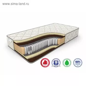 Матрас Prime Mix S-1000, размер 120 х 190 см, высота 27 см, трикотаж