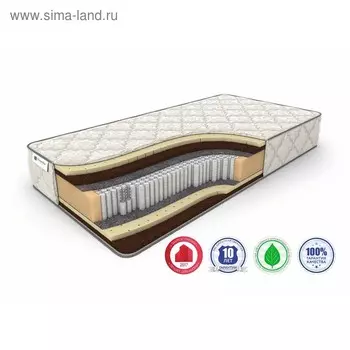 Матрас Prime Mix S-2000, размер 150 х 190 см, высота 27 см, трикотаж