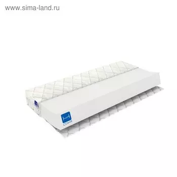 Матрас Пушинка, размер 90х195 см,высота 12 см, Чехол Жаккард