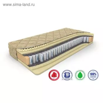 Матрас Relax Massage DS, размер 80 х 190 см, высота 26 см, велюр