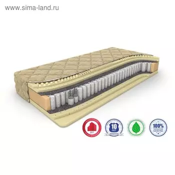 Матрас Relax Massage TFK, размер 90 х 195 см, высота 26 см, велюр