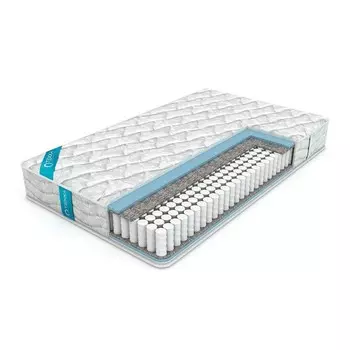 Матрас с поролоном 90х190 см, высота 17 см, чехол жаккард