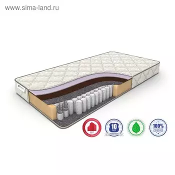 Матрас Single Foam Hard TFK, размер 120 х 190 см, высота 19 см, жаккард