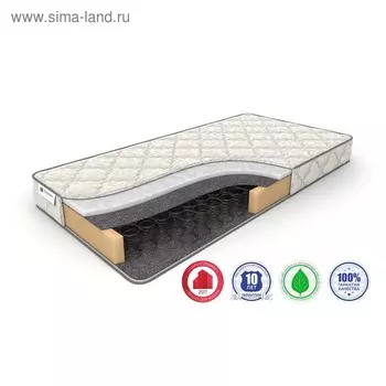Матрас Single Holl BS-120, размер 80 х 200 см, высота 18 см, жаккард