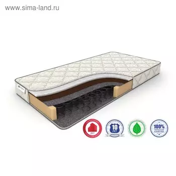 Матрас Single Holl Hard BS-120, размер 120 х 190 см, высота 19 см, жаккард