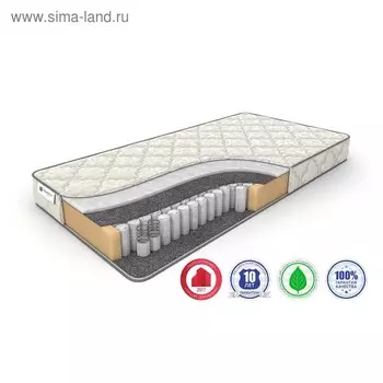 Матрас Single Holl TFK, размер 120 х 200 см, высота 18 см, жаккард