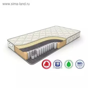 Матрас Single Sleep-3 TFK, размер 150 х 195 см, высота 18 см, жаккард