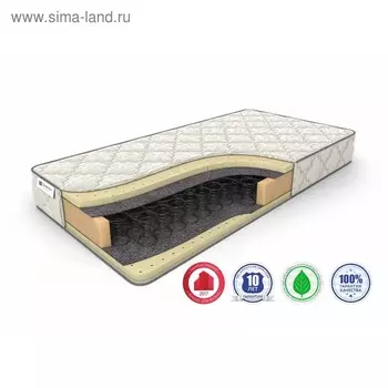 Матрас Sleep-3 BS-120, размер 140 х 195 см, высота 21 см, жаккард