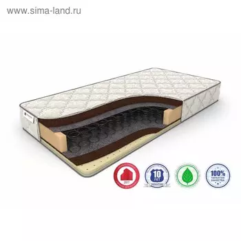 Матрас SleepDream Hard BS-120, размер 150 х 200 см, высота 21 см, жаккард