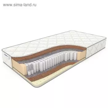 Матрас SleepDream Hard S-1000, размер 180 х 200 см, высота 22 см, трикотаж