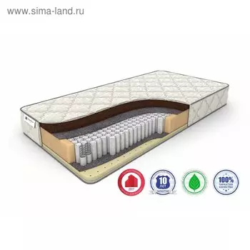 Матрас SleepDream S-1000, размер 80 х 190 см, высота 21 см, трикотаж