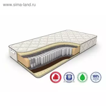 Матрас SleepDream Soft S-1000, размер 90 х 190 см, высота 22 см, трикотаж