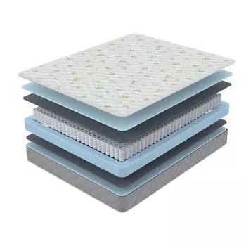 Матрас Sova Classic, 140х190 см, высота 17 см, чехол aloe vera