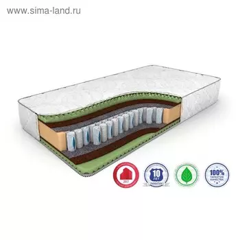 Матрас Space Massage DS, размер 120 х 190 см, высота 24 см, трикотаж