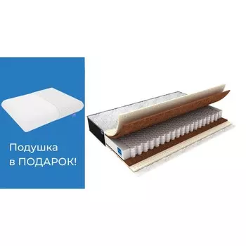 Матрас Strong Natural, размер 160190 см, высота 22 см, трикотаж