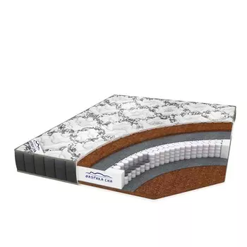 Матрас «Венера Black and White», размер 140х200 см, высота 18 см, трикотаж