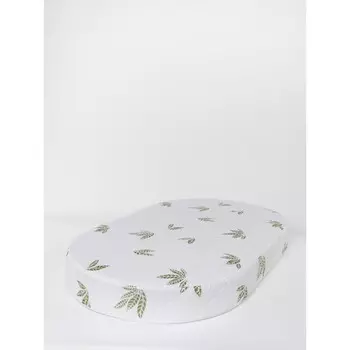 Матрас в кроватку Everflo Ellipse EV-38 Aloe Vera, 125х75х10 см, кокосовая койра