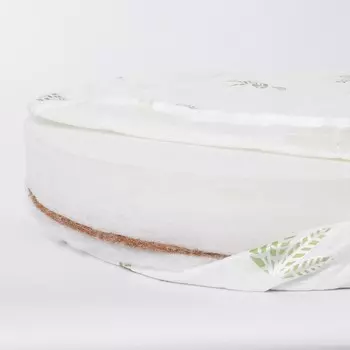 Матрас в кроватку Everflo Ellipse EV-38 Classic, 125х75х9 см, кокосовая койра