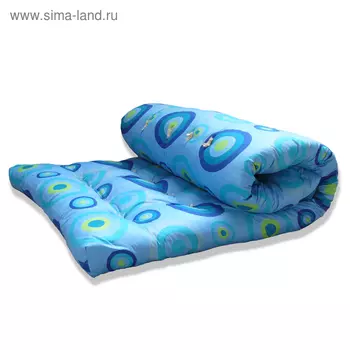 Матрас ватный, размер 160190 см, пэ 100%