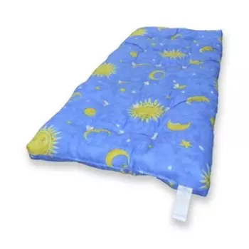 Матрас ватный, размер 60х140 см, цвет МИКС, микрофибра