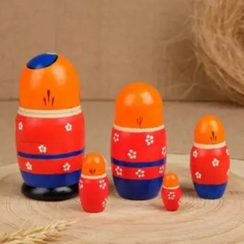 Матрешка "Русский мальчик", 5 кукльная