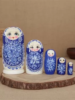 Матрешка "Жемчужина" 5 кукольная