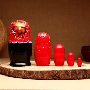 Матрёшка 5-кукольная "Аксинья", 14-15 см