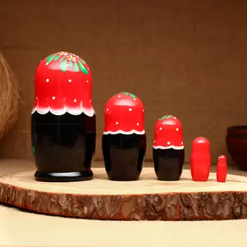 Матрёшка 5-кукольная "Глафира", 14-15 см