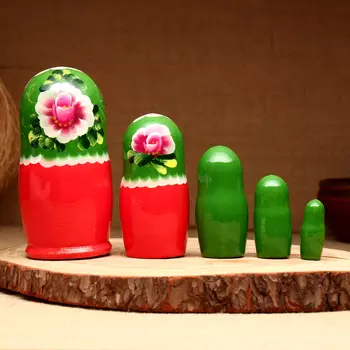 Матрёшка 5-кукольная "Инга", 14-15 см