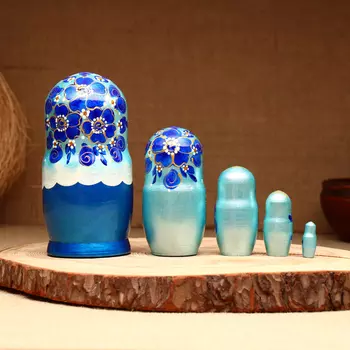 Матрёшка 5-кукольная "Ираида", 14-15 см