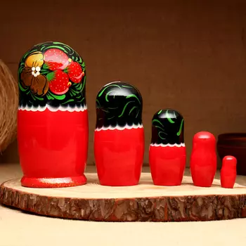 Матрёшка 5-кукольная "Марьяна", 17-18 см