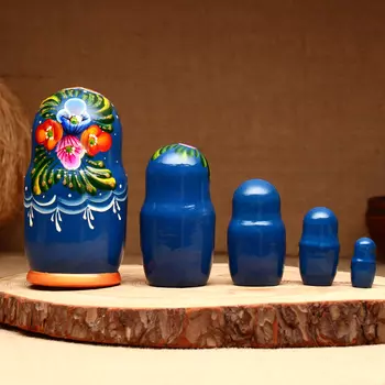 Матрёшка 5-кукольная "Мария", 14-15 см