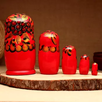 Матрёшка 5-кукольная "Рита", 17-18 см