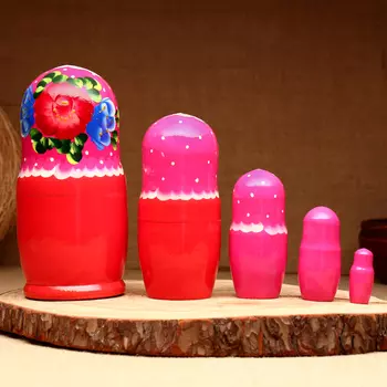 Матрёшка 5-кукольная "Танита", 17-18 см