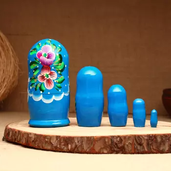 Матрёшка 5-кукольная "Вика", 14-15 см