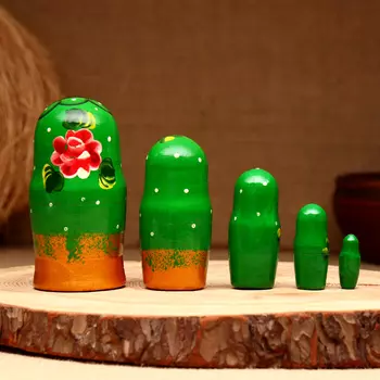 Матрёшка 5-кукольная "Жасмин", 10-11 см