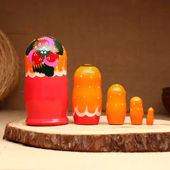 Матрёшка 5-кукольная "Зоя", 14-15 см