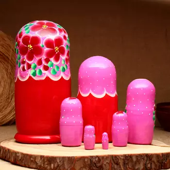 Матрёшка 7-кукольная "Агата", 20-22 см