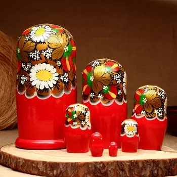 Матрёшка 7-кукольная "Ася", 20-22 см