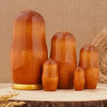 Матрёшка «Доллары», 5 кукольная, 17 см