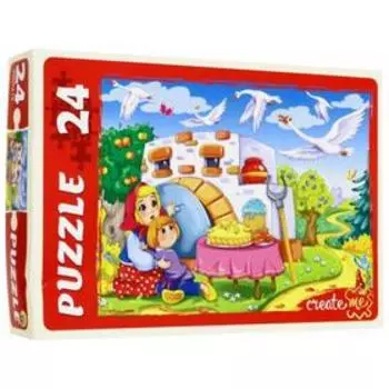 Макси-пазл «Гуси-лебеди», 24 элемента