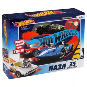 Макси-пазл Hot Wheels «Неудержимые», 35 элементов