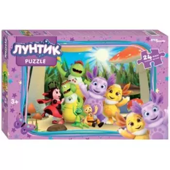 Макси-пазл «Лунтик», 24 элемента